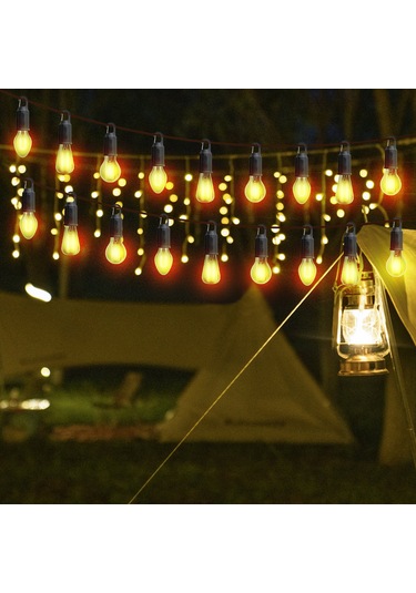 Yuntech01 Retro Şarj Edilebilir Led Kamp Lambası - 3 Aydınlık Seviyeli, 400mah Pil, Taşınabilir Çok Renkli