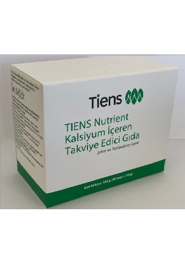 TIENS Nutrient Kalsiyum Tozu İçeren Takviye Edici Gıda