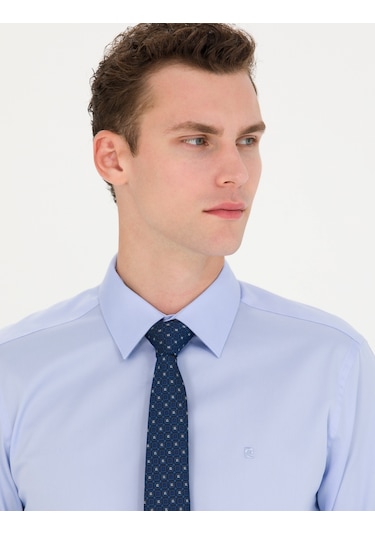 Pierre Cardin Erkek Koyu Mavi Basic Gömlek 50277147-vr032 Koyu Mavi