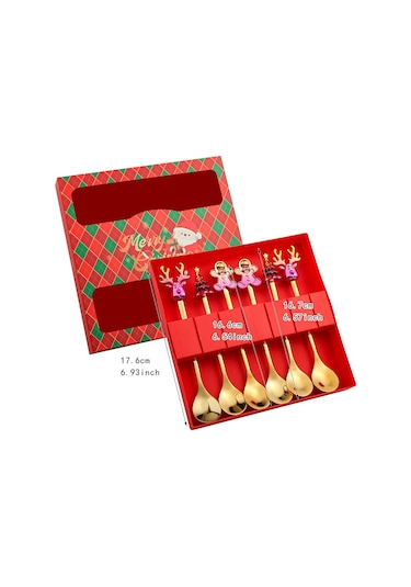 Homyl 6x Yılbaşı Geyik Ağacı Zencefilli Kurabiye