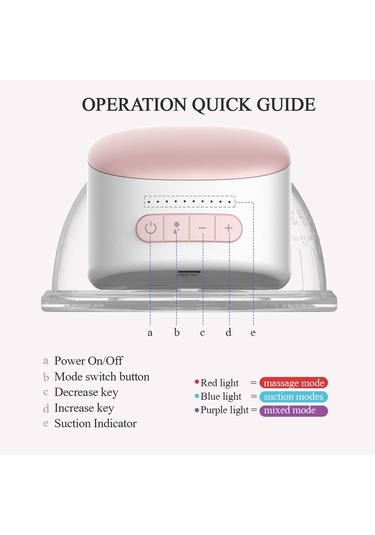 Eller Serbest Ve Ağrısız Taşınabilir Elektrikli Göğüs Pompası