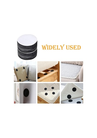 Halı Paspas Sandalye Minderi Merdiven Halısı Kaydırmaz Sabitleme Yapışkanlı Cırt Cırt Bant - 50 Adet