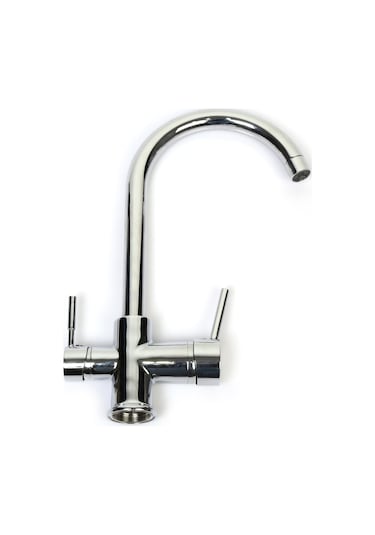 Ema Arıtma Çıkışlı Mutfak Kuğu Borulu 3 Yollu Mutfak Batarya