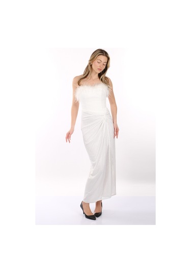 Dori Kadın Abiye 00kb5118 Beyaz