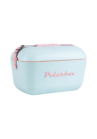 Polarbox Taşınabilir Viintage Tasarımlı Soğutucu Çanta 12 Lt - Mavi