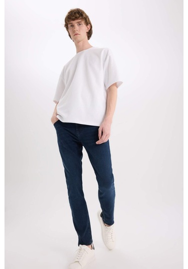 DeFacto Carlo Skinny Fit Ekstra Dar Kalıp Normal Bel Ekstra Dar Paça Jean Pantolon B3620AX25SPNM83 DeFacto Carlo Skinny Fit Ekstra Dar Kalıp Normal Bel Ekstra Dar Paça Jean Pantolon B3620AX25SPNM83