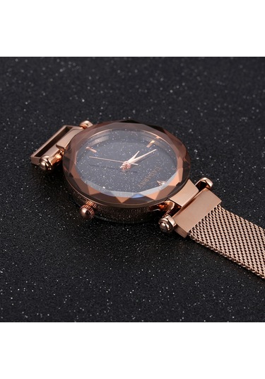 Sones Bs Bee Sister Paslanmaz Çelik Bayan Bileklik Saat Elmas Kol Saati Altın Gümüş