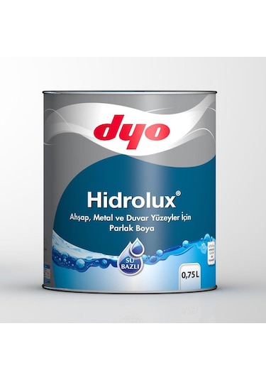 Hidrolüx 7,5 Litre Beyaz Su Bazlı Ahşap Metal Boyası