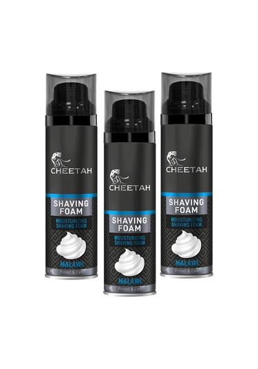 Cheetah Malawi Erkek Tıraş Köpüğü 3 x 250 ML