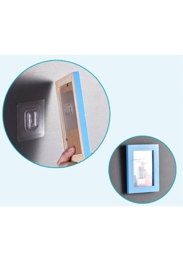 Geçmeli Klips Eşya Sabitleme Askısı 5 Set-9031845180863hkn