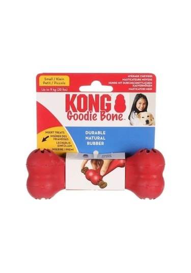 Kong Goodie Bone Kemik Şeklinde Çok Amaçlı Köpek Oyuncağı S