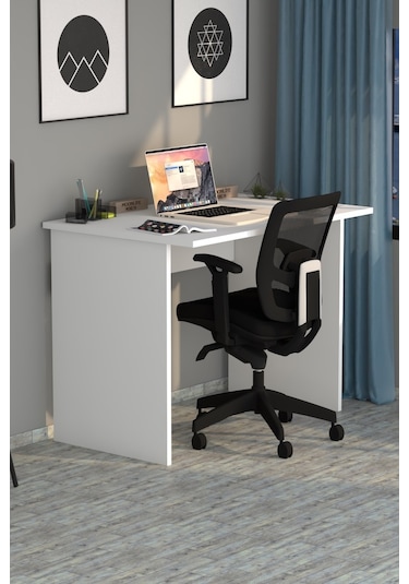 Moonlife Yağmur Çalışma Masası Beyaz