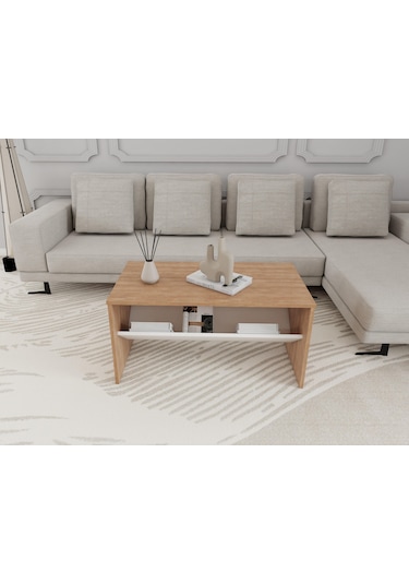 Ani Ahşap Orta Sehpa M.kiraz-byz