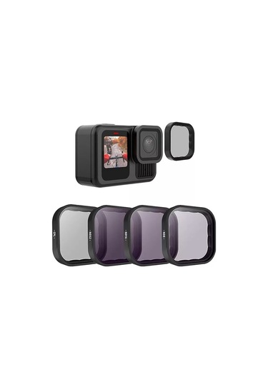 Gopro Hero 13 Filtre Seti - Cpl + Nd8 + Nd16 + Nd32