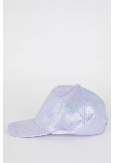 DeFacto Kız Çocuk Nakışlı Simli Kumaş Cap Şapka C0584A825SMPR46