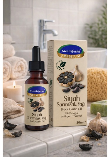 Siyah Sarımsak Yağı 20 Ml