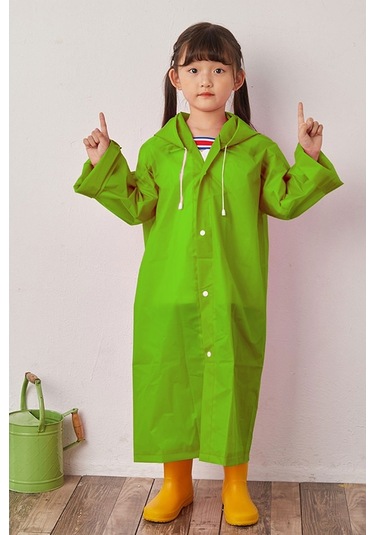 Marlux Yeşil Çocuk Yağmurluk Marcygm011 Yeşil