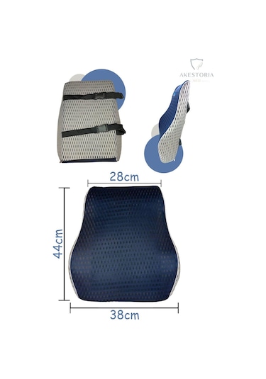 Jelli Sırt Destek Yastığı P-001-130 Çok Renkli