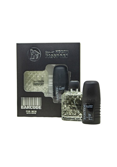Youth Passport Barcode Erkek Parfüm EDP 100 ML + Roll-On Deodorant 60 ML