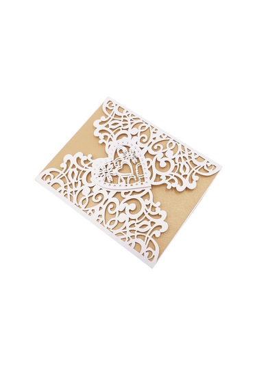 Mufunye 10 Adet Davetiye Kartı Davetiye Tutacağı Düğün Doğum Günü Partisi Yıldönümü İçin