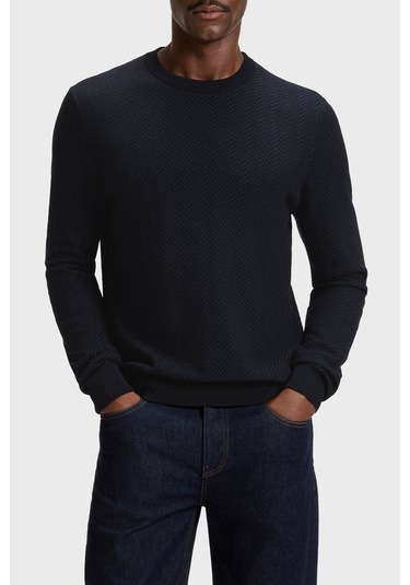 Boss Erkek Sweat 50549985 404 Lacivert Lacivert