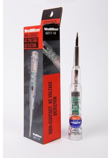 Wellhise 6877-18 Kontrol Kalemi Voltaj Test Kalemi Faz Kalemi