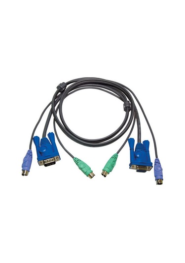Aten 2L 5002P/C 1.8 Mt Ps/2 Klavye Mouse Monitör Vga Kvm Switch K