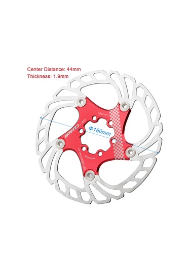 Ranyeek 6 Vidalı Yüzer Fren Diski - 160/180/203mm Mtb Ve Yol Bisikletleri İçin Altın