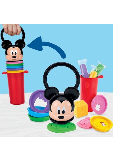 Play Doh Disney Junior Happy Mickey Mouse Oyun Hamuru Seti G2322 renkli
