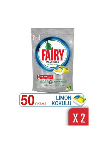 Fairy Faıry Platınum Bulaşık Makinesi Kapsülü 100 Yıkama