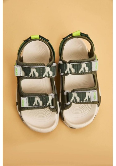Vicco Tape 332.f25y.206 Anatomik Taban Erkek Çocuk Sandalet Haki 31-36