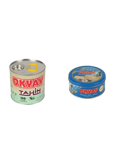 Okyay Tahin 1750 G + Vanilyalı Tahin Helva 840 G