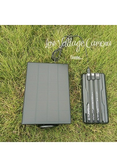Xuweiwei Siyah Tekli Paket Dusuk Voltaj Guvenlik Kameralari Icin 360 Derece Donuslu Kolay Kurulumlu Gunes Paneli Usb C Ve Micro Usb Uyumlu