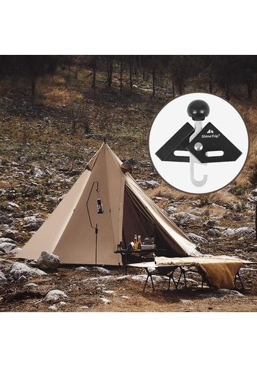 Suntek Muşamba Direği Uç Kapağı Gölgelik Çadır Desteği Siyah