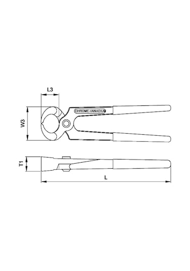 Ceta Form E35-54-0160 Marangoz Kerpeteni 160 Mm