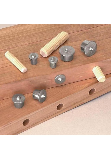 Suntek 8 Parça Dübel Pimleri Merkez Noktası Seti Ağaç