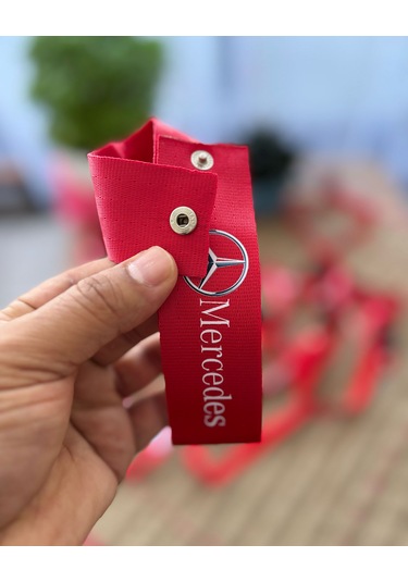 Mercedes Tasarımlı, Kırmızı Renk Yüksek Kalite Tampon & Çeki İpi