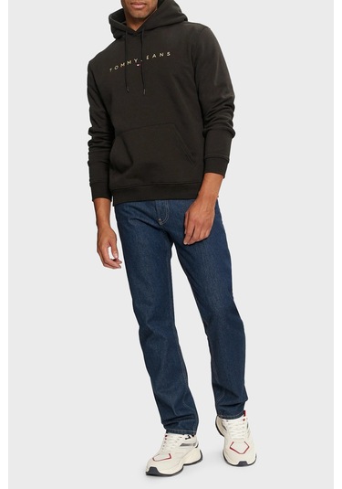Tommy Jeans Erkek Sweat Dm0dm20503 Bds Siyah Siyah