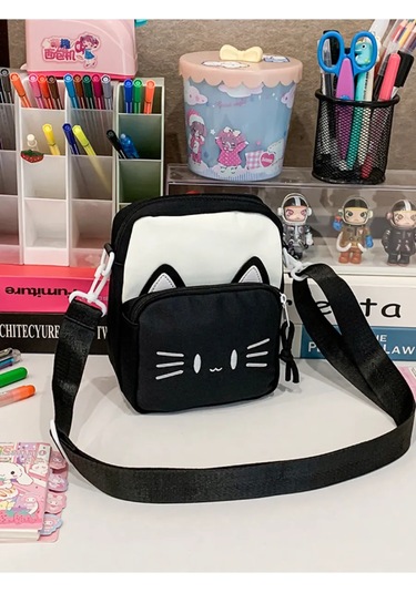 Small Box Omuz Çantası Gençler İçin 460769613 Siyah