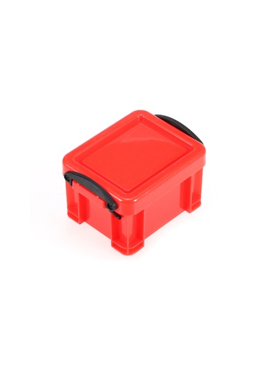 Geekyou Rc Tırmanma Arabası İçin Plastik Kutu, Kırmızı Renkli Fakatlı Taşıma Aleti, 8.5x6.5x5cm Depolama Ekipmanı