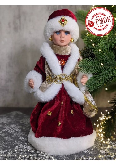 Kaemingk Yılbaşı Ağacı Süsü İçin Kar Kraliçesi Figürü, 30 Cm 168668185