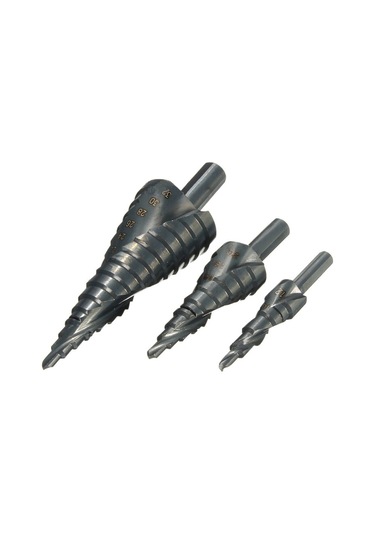 Hallow Hss Kademeli Matkap Ucu Seti Metal Koni 3 Adet 4 32 MM