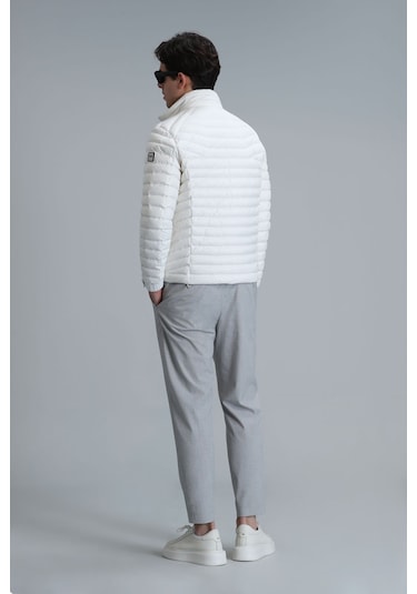 Lufian Erkek Hery Smart Chino Slim Fit Pantolon 111190318 Gri