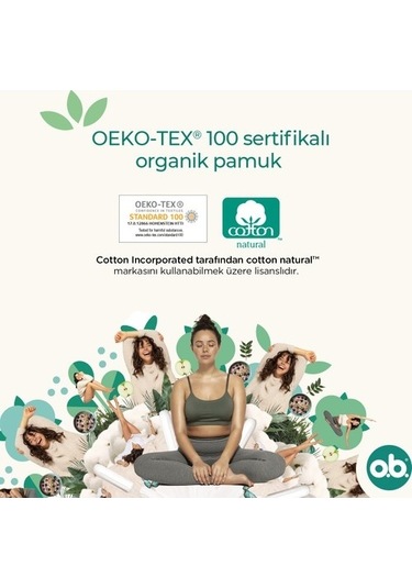 O.B Organic Tampon Normal 16'lı