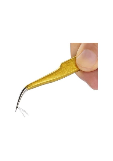 Merttools Paslanmaz Çelik Eğri Uçlu Cımbız