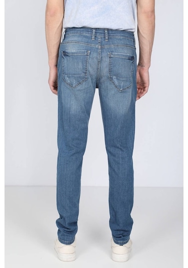 Banny Jeans Erkek Açık Mavi Straight Fit Jean Pantolon