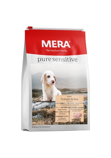 Mera Pure Sensitive Puppy Hindili Köpek Maması 4 KG