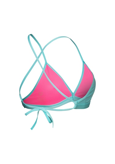Arena Team Swim Top Tie Back Solid Kadın Beyaz Yüzücü Bikini Üstü 004768890 Beyaz
