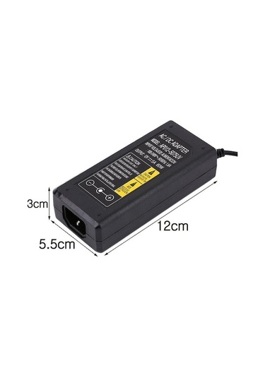 Novahub 12v 5a Araba Güç Adaptörü - Otomatik Şarj Cihazı - Profesyonel - Siyah