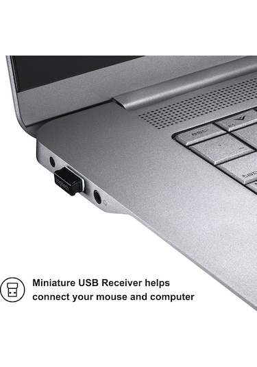 Monyee Logitech M220 Kablosuz Ofis Fare - Sessiz, Simetrik Tasarım, 10m Alım Mesafesi, Usb Alıcı, Gri Optik